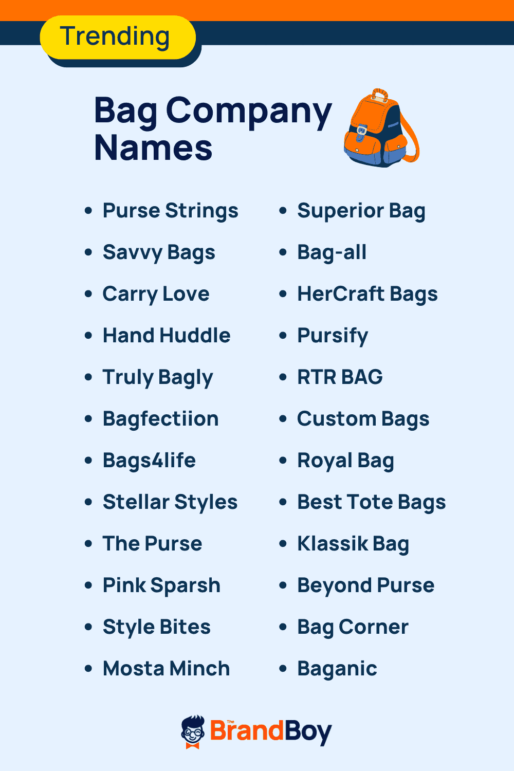 Designer bag shop names list